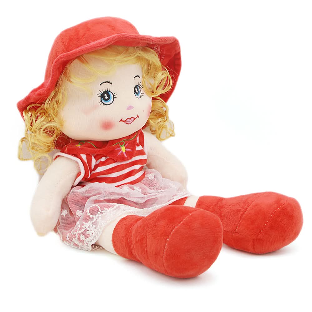 Music Doll - Small - Red, Kids, Dolls and House, Chase Value, Chase Value