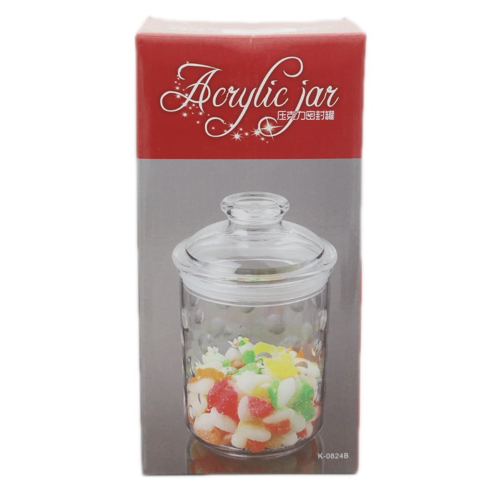 Acrylic Jar - White, Home & Lifestyle, Storage Boxes, Chase Value, Chase Value