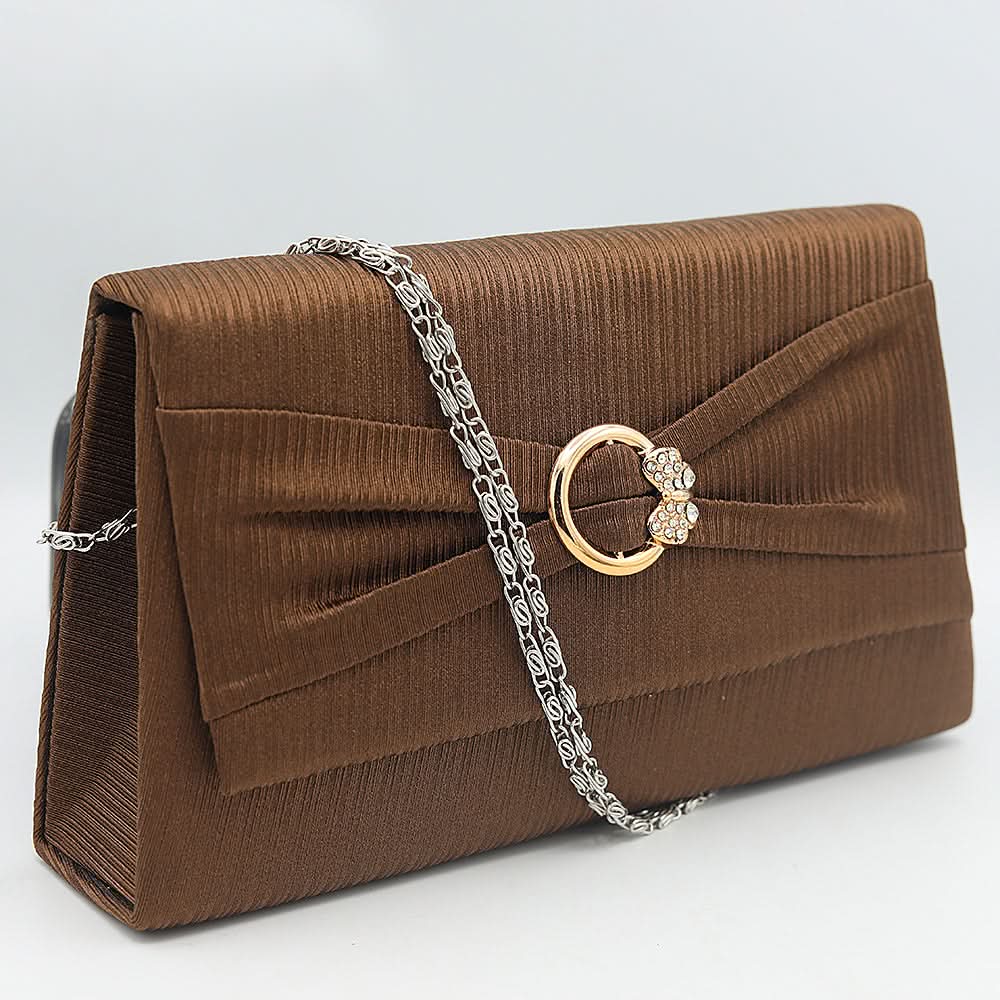 Women's Clutch (K-2091) - Brown, Women, Clutches, Chase Value, Chase Value