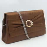 Women's Clutch (K-2091) - Brown, Women, Clutches, Chase Value, Chase Value