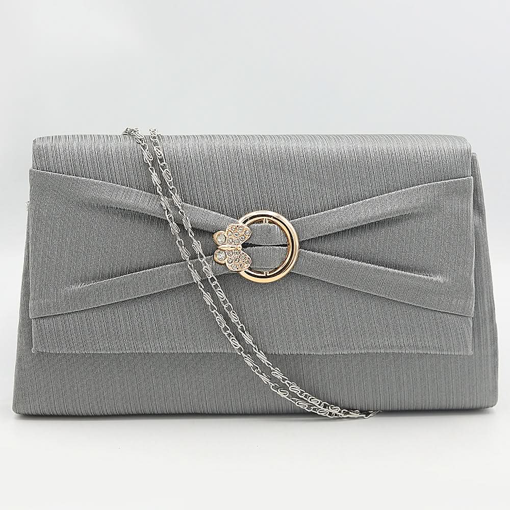 Women's Clutch (K-2091) - Grey, Women, Clutches, Chase Value, Chase Value
