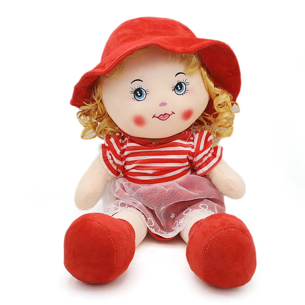 Music Doll - Large - Red - A, Kids, Dolls and House, Chase Value, Chase Value