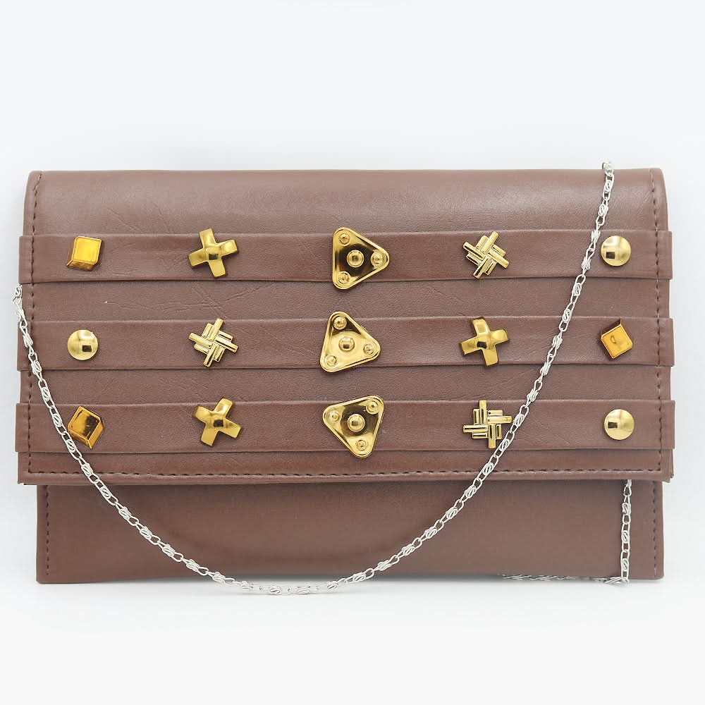 Women's Clutch (2053) - Coffee, Women, Clutches, Chase Value, Chase Value