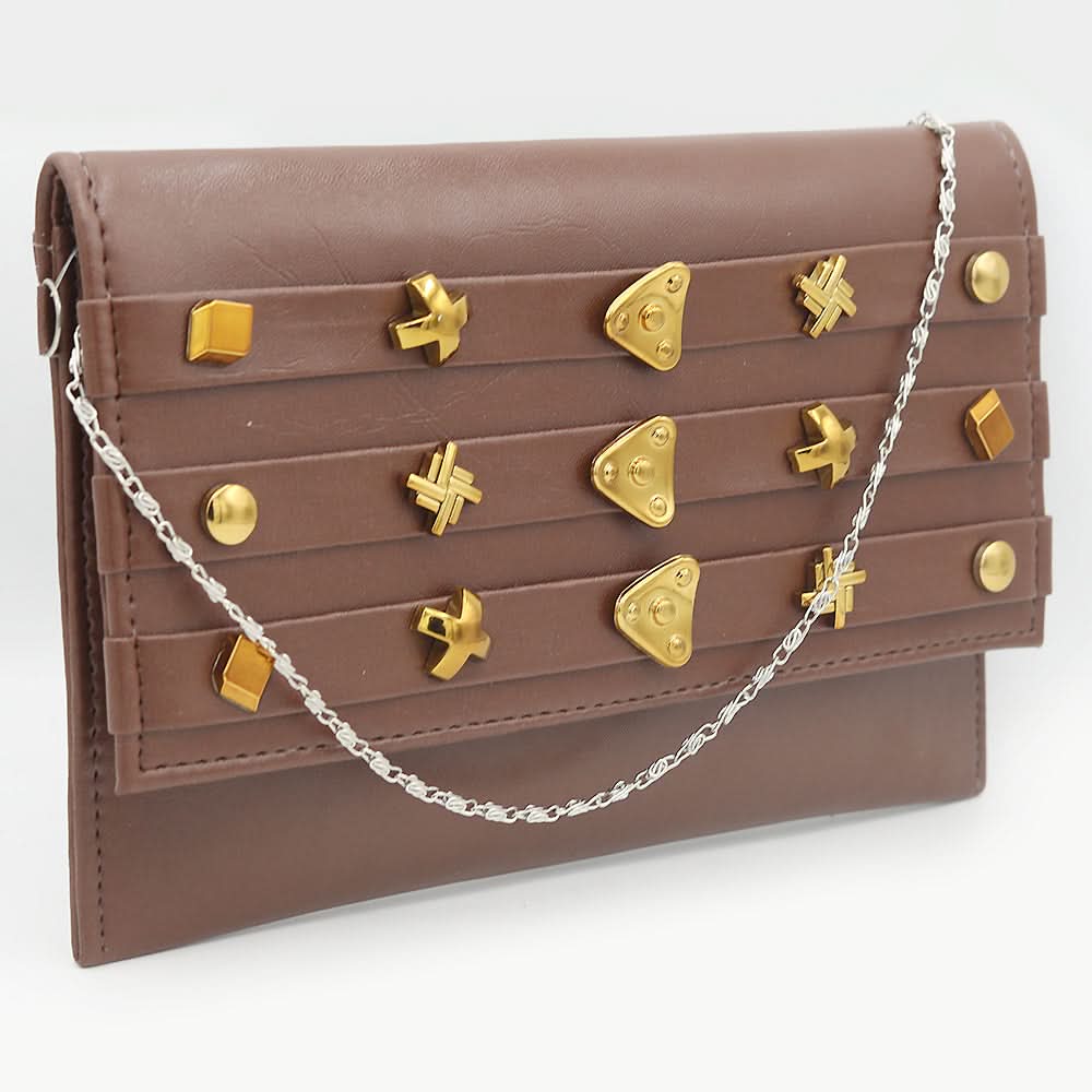 Women's Clutch (2053) - Coffee, Women, Clutches, Chase Value, Chase Value