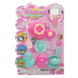 Kitchen Toys Set Card No 888 - Dark Pink, Kids, Cosmetic and Kitchen Sets, Chase Value, Chase Value
