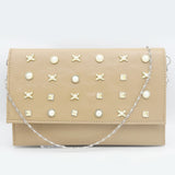 Women's Clutch (2053) - Beige, Women, Clutches, Chase Value, Chase Value