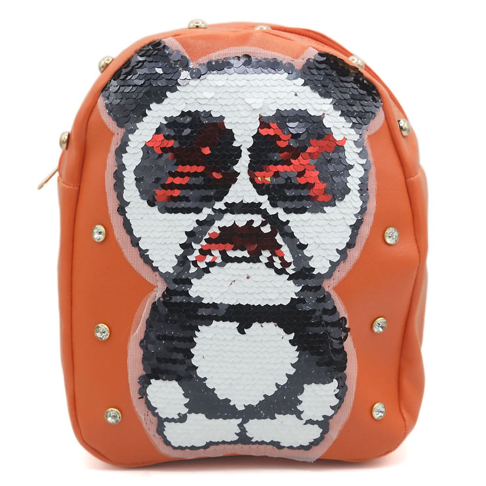 Girls Backpack 7572D - Orange, Kids, Kids Bags, Chase Value, Chase Value