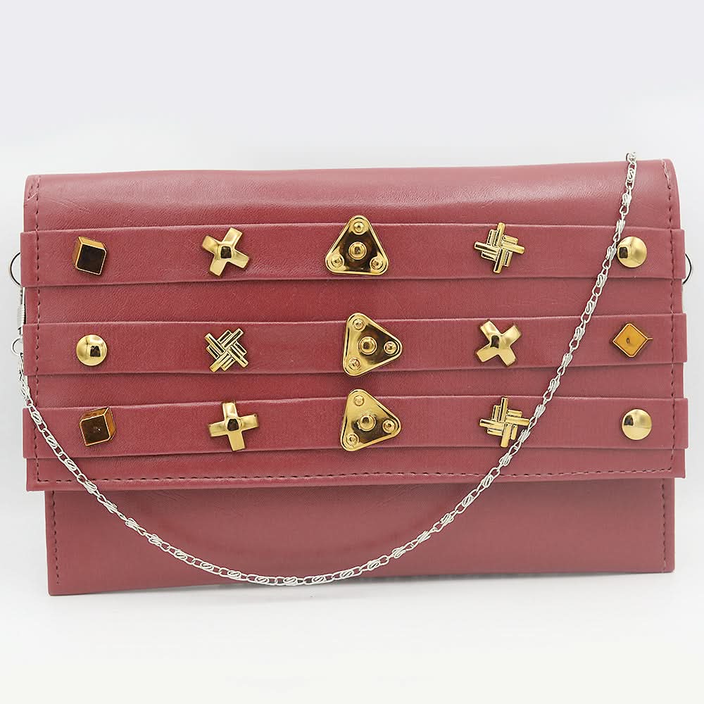 Women's Clutch (K-2071) - Maroon, Women, Clutches, Chase Value, Chase Value