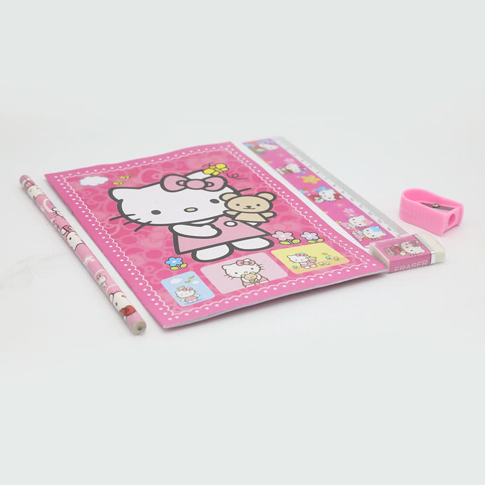 Stationery Set For Kids - Pink, Kids, Pencil Boxes And Stationery Sets, Chase Value, Chase Value