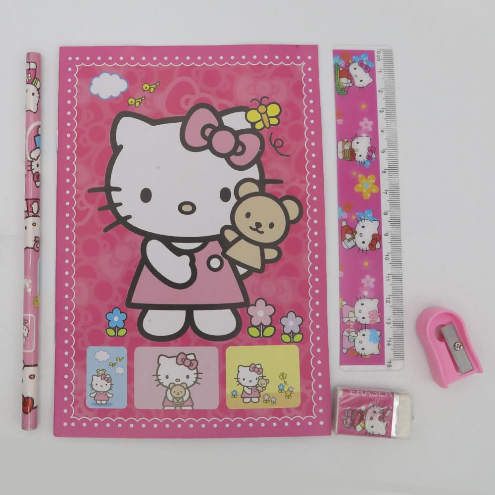 Stationery Set For Kids - Pink, Kids, Pencil Boxes And Stationery Sets, Chase Value, Chase Value