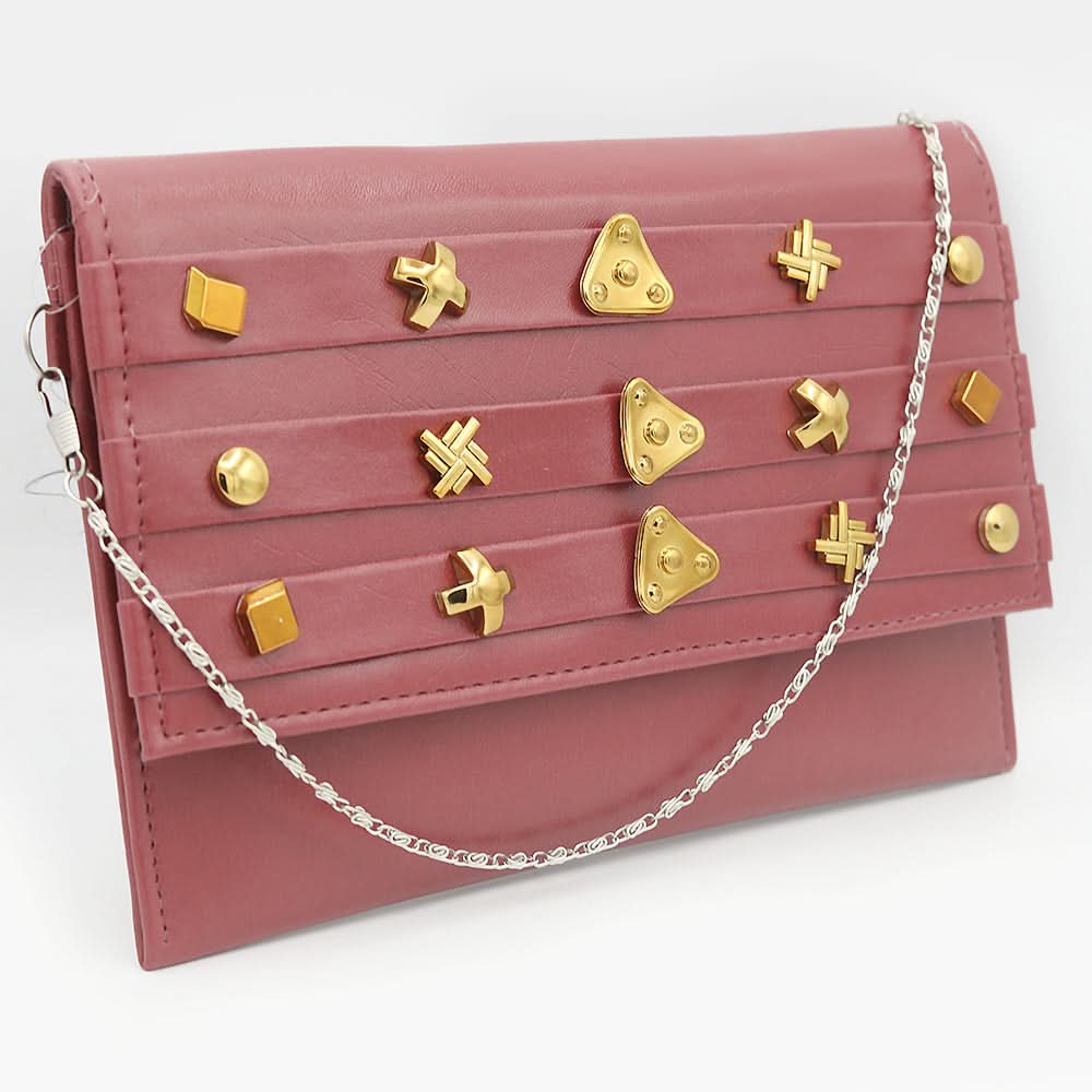 Women's Clutch (K-2071) - Maroon, Women, Clutches, Chase Value, Chase Value
