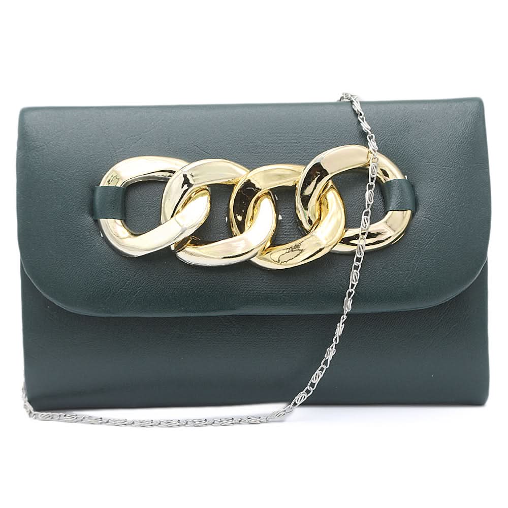 Women's Clutch - Dark Green, Women, Clutches, Chase Value, Chase Value