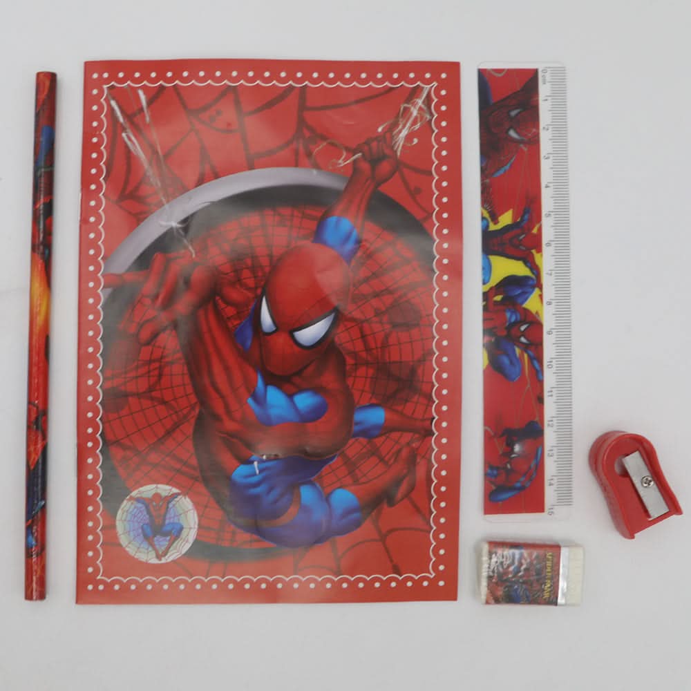 Stationery Set For Kids - Red, Kids, Pencil Boxes And Stationery Sets, Chase Value, Chase Value