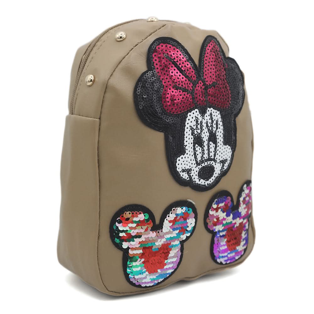 Girls Backpack 7572F - Beige, Kids, Kids Bags, Chase Value, Chase Value