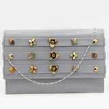 Women's Clutch (K-2071) - Grey, Women, Clutches, Chase Value, Chase Value