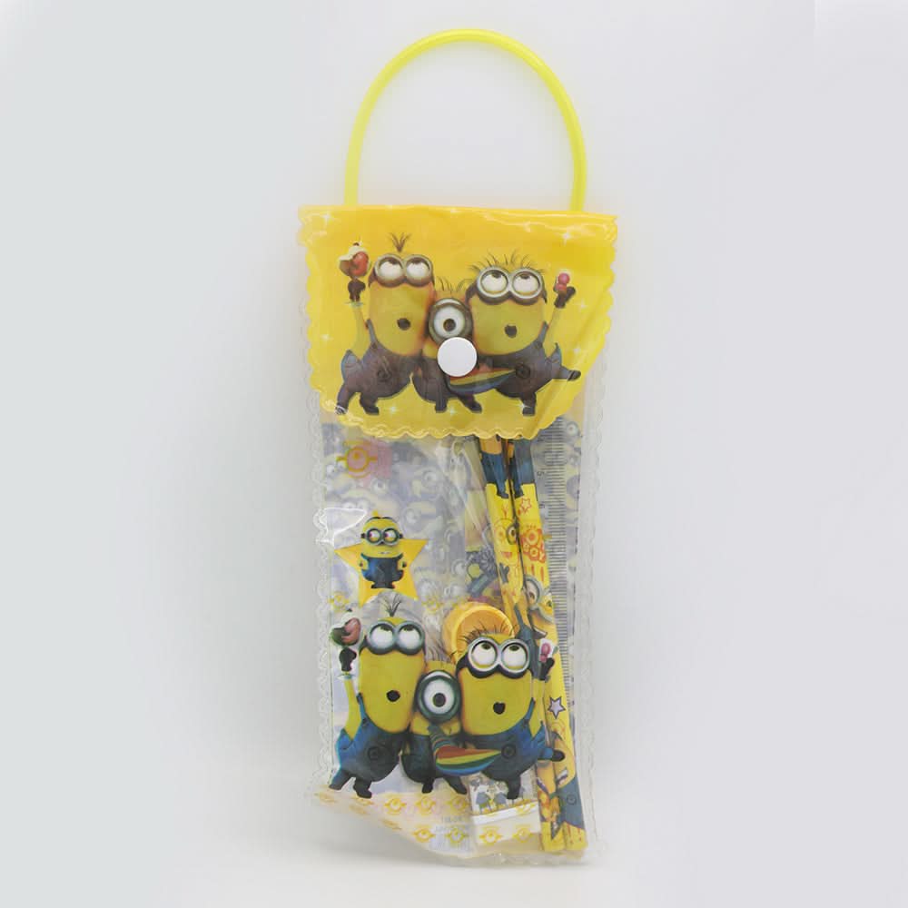 Stationery Set For Kids - Yellow, Kids, Pencil Boxes And Stationery Sets, Chase Value, Chase Value