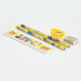Stationery Set For Kids - Yellow, Kids, Pencil Boxes And Stationery Sets, Chase Value, Chase Value