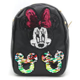 Girls Backpack 7572F - Black, Kids, Kids Bags, Chase Value, Chase Value