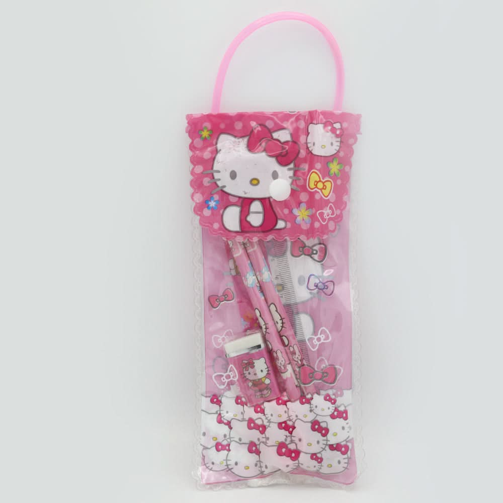 Stationery Set For Kids - Pink, Kids, Pencil Boxes And Stationery Sets, Chase Value, Chase Value