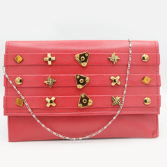 Women's Clutch (K-2071) - Red, Women, Clutches, Chase Value, Chase Value