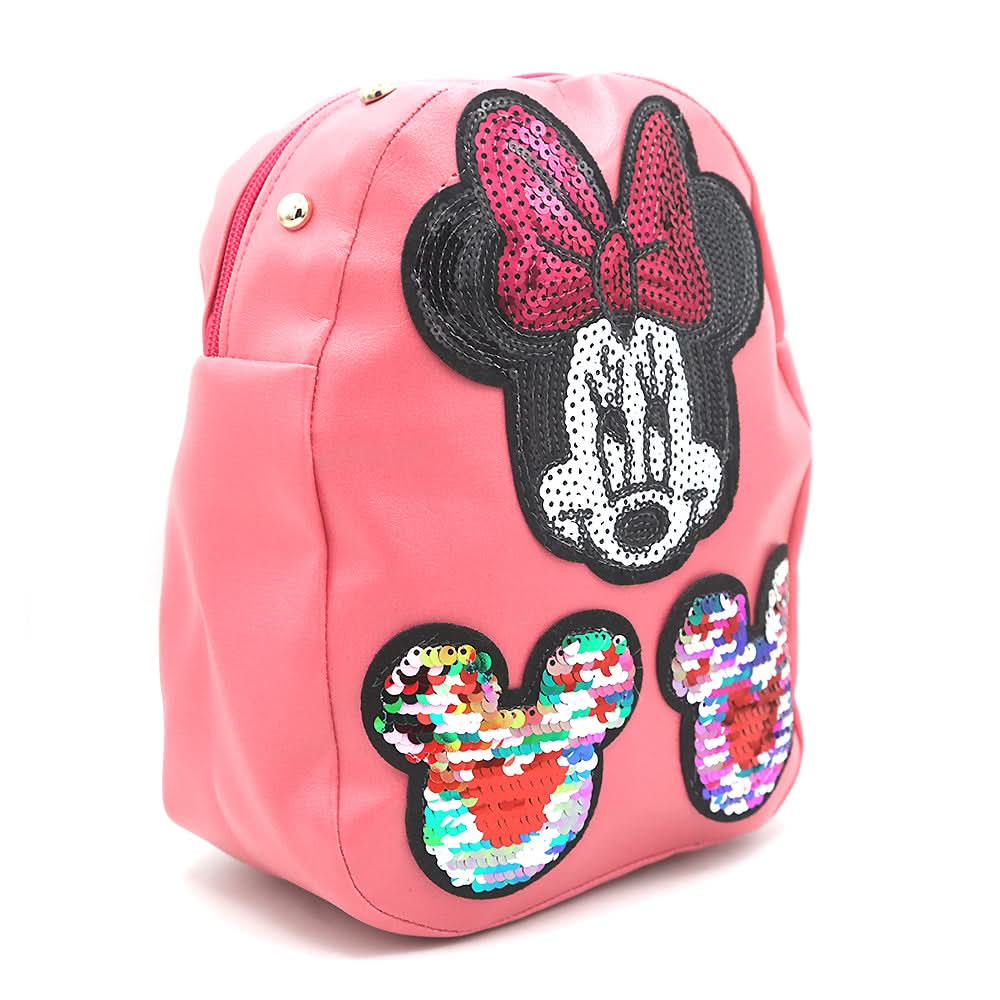 Girls Backpack 7572F - Pink, Kids, Kids Bags, Chase Value, Chase Value