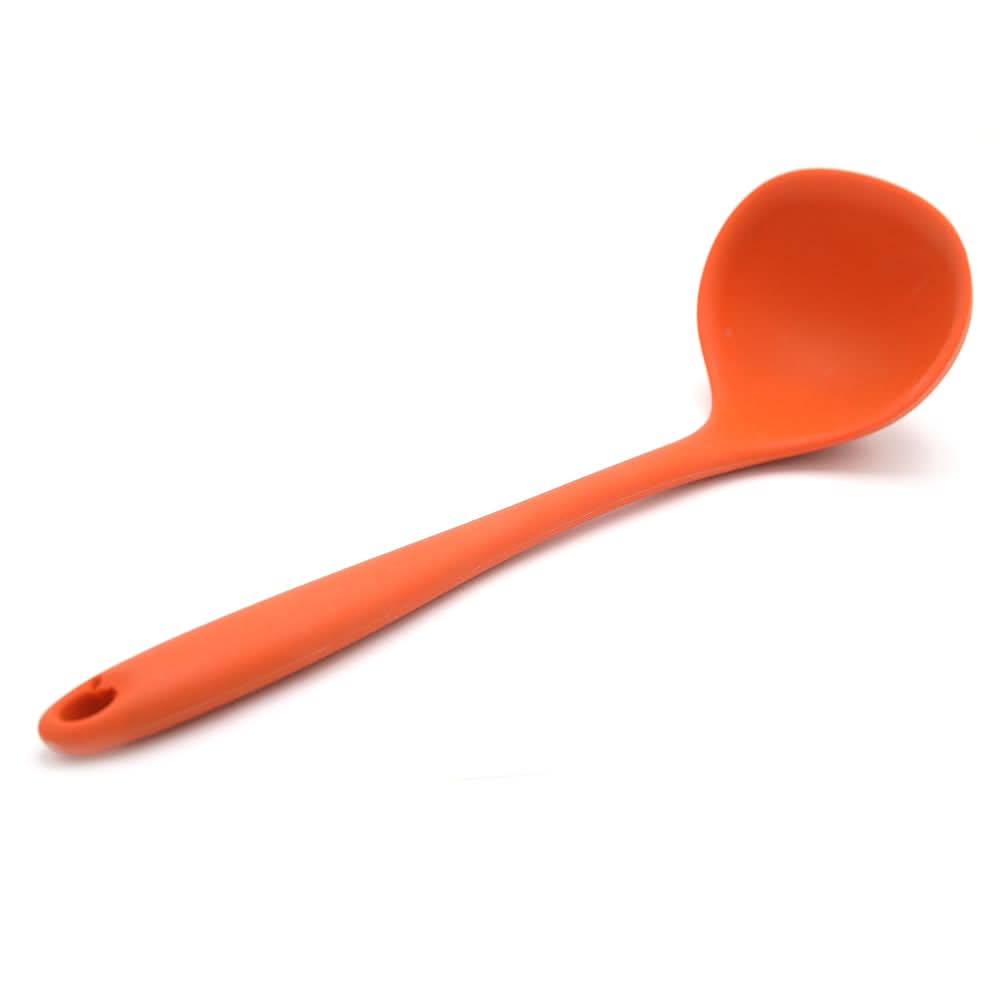 Silicone Deep Spoon - Orange, Home & Lifestyle, Kitchen Tools And Accessories, Chase Value, Chase Value