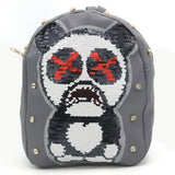 Girls Backpack 7572D - Grey, Kids, Kids Bags, Chase Value, Chase Value