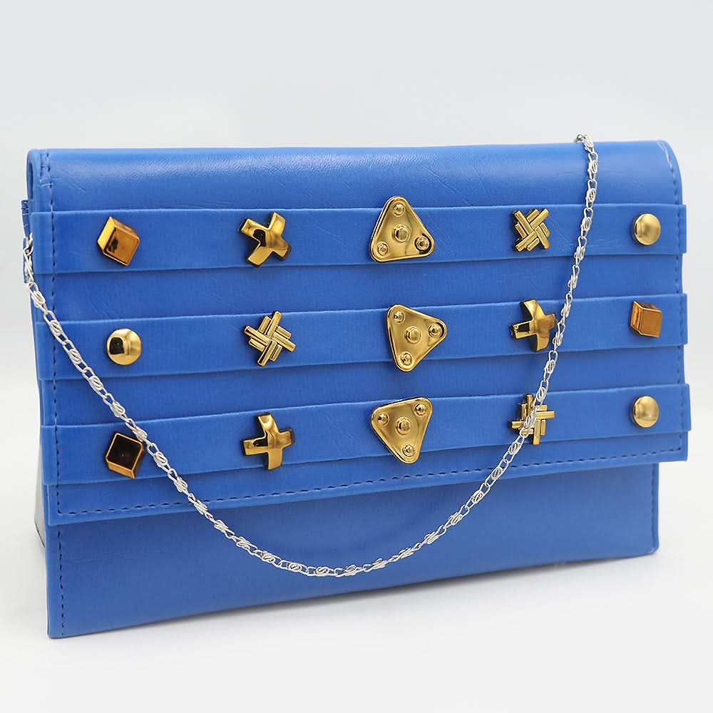 Women's Clutch (K-2071) - Royal Blue, Women, Clutches, Chase Value, Chase Value