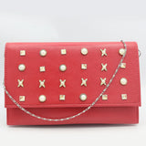 Women's Clutch (2053) - Red, Women, Clutches, Chase Value, Chase Value