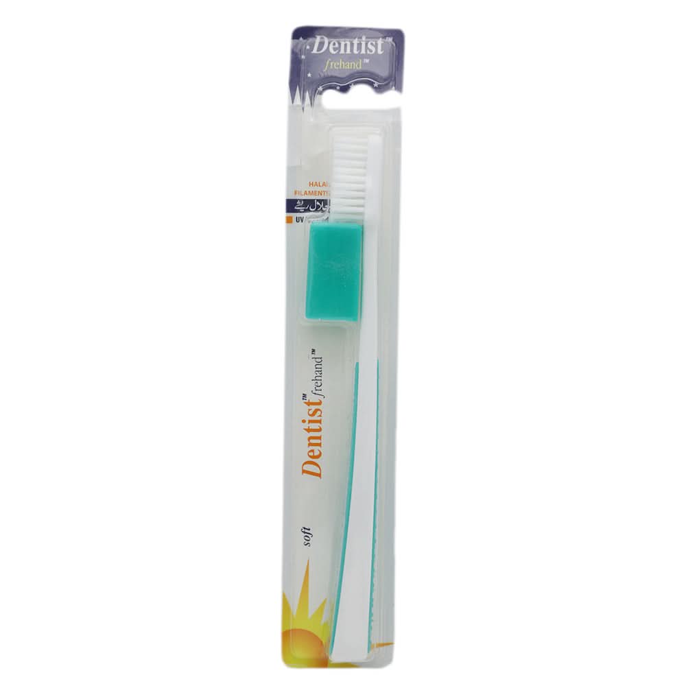 Ezigrip Dentist Frehand Tooth Brush - Dark Green, Beauty & Personal Care, Oral Care, Chase Value, Chase Value