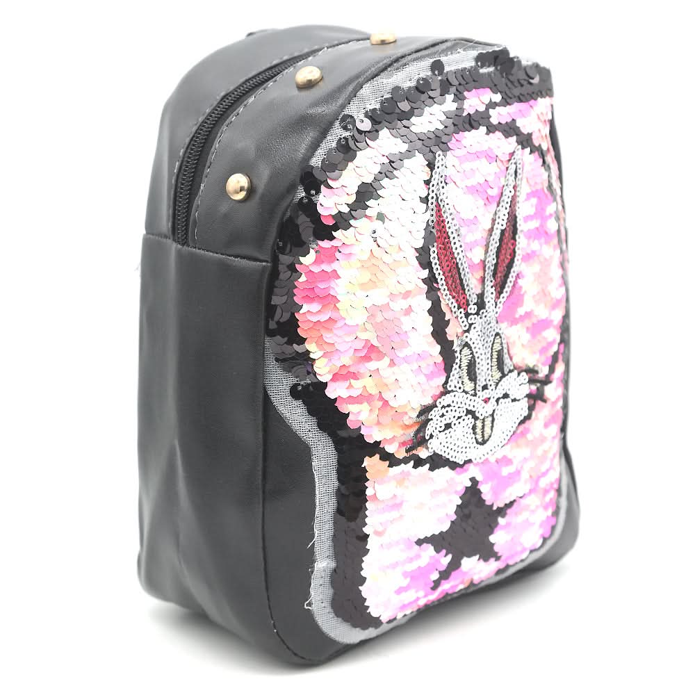 Girls Backpack 7572E - Black, Kids, Kids Bags, Chase Value, Chase Value