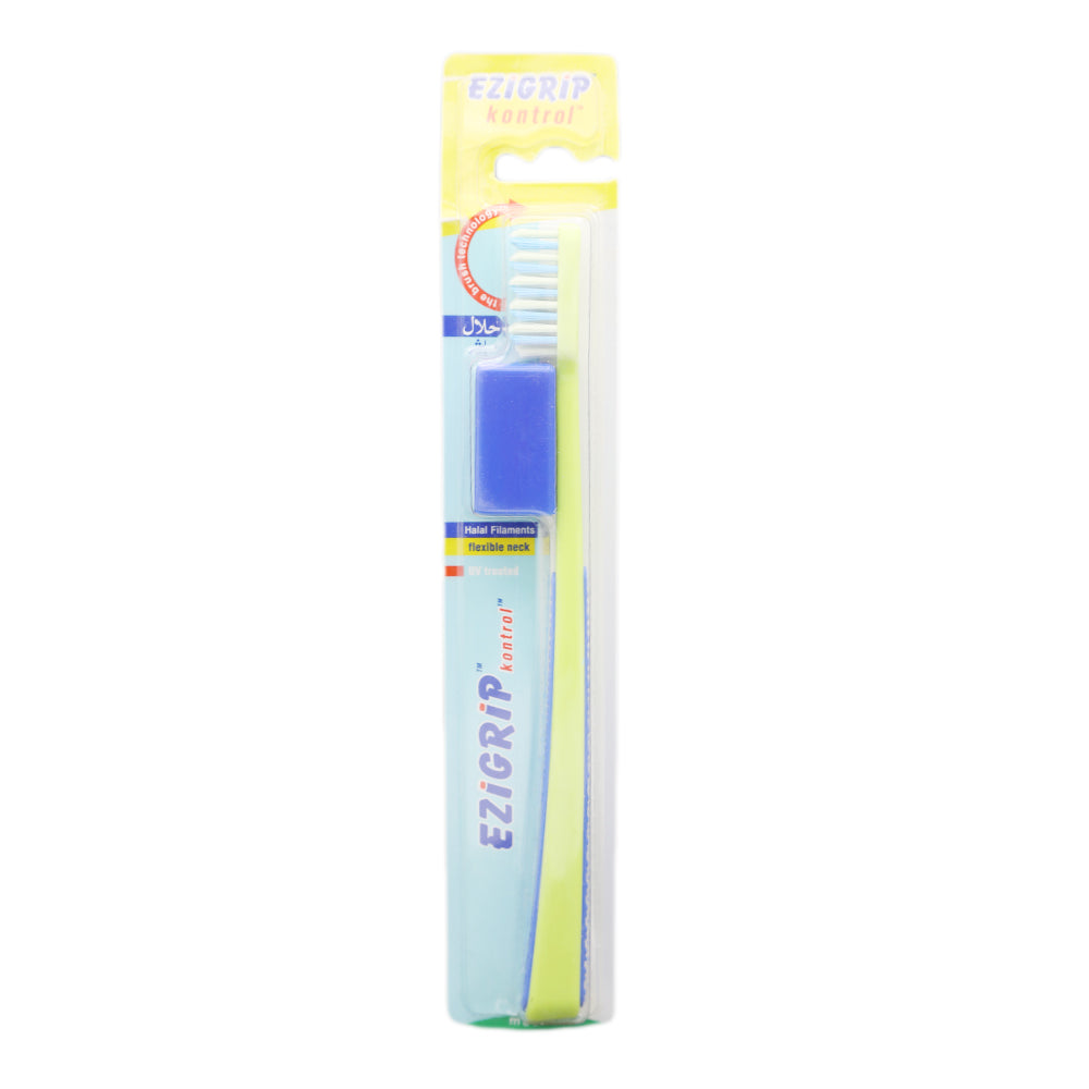 Ezigrip Kontrol Tooth Brush - Light-Green, Beauty & Personal Care, Oral Care, Chase Value, Chase Value