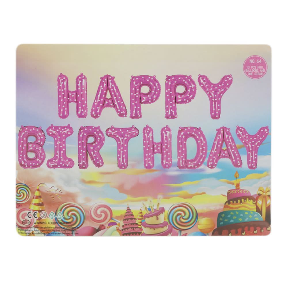 Foil Balloon 966-6 - Pink, Balloons and Bubble Toys, Chase Value, Chase Value