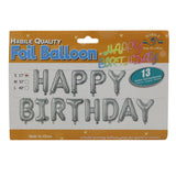 Foil Balloon 966-6 - Silver, Balloons and Bubble Toys, Chase Value, Chase Value