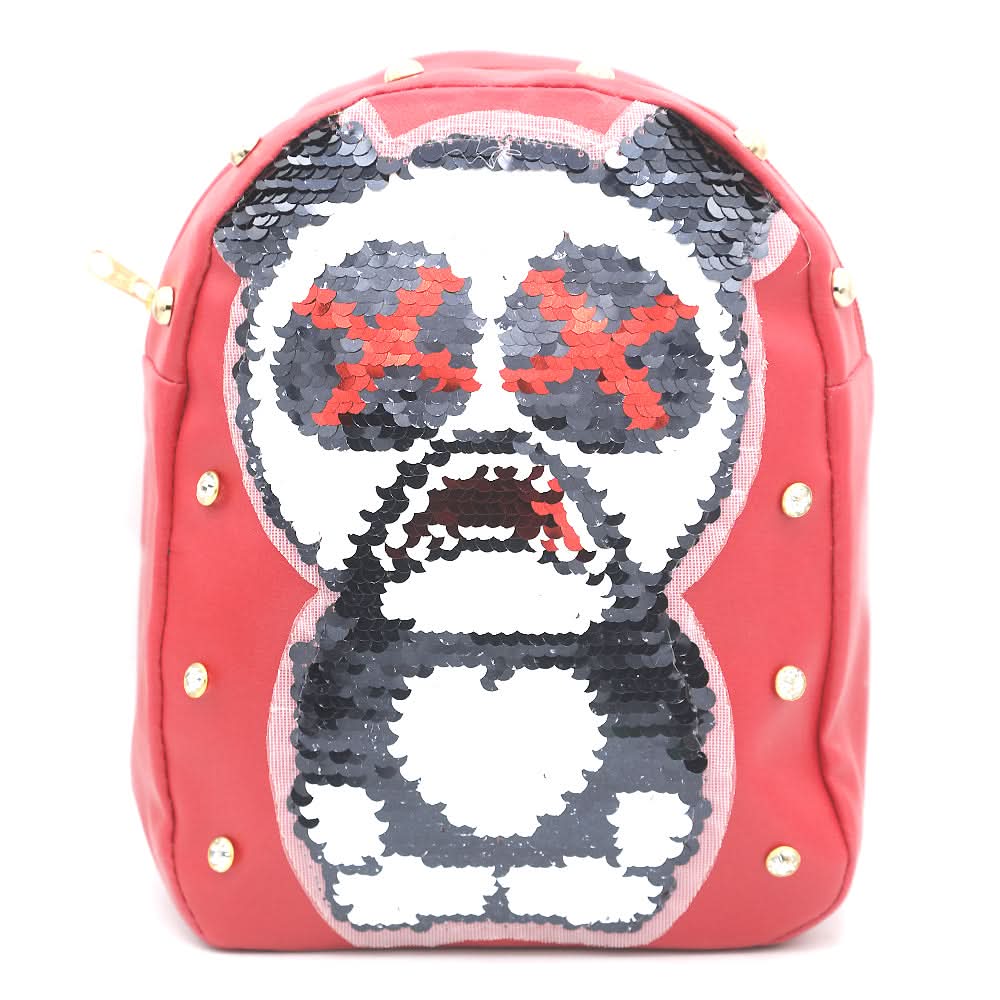 Girls Backpack 7572D - Red, Kids, Kids Bags, Chase Value, Chase Value