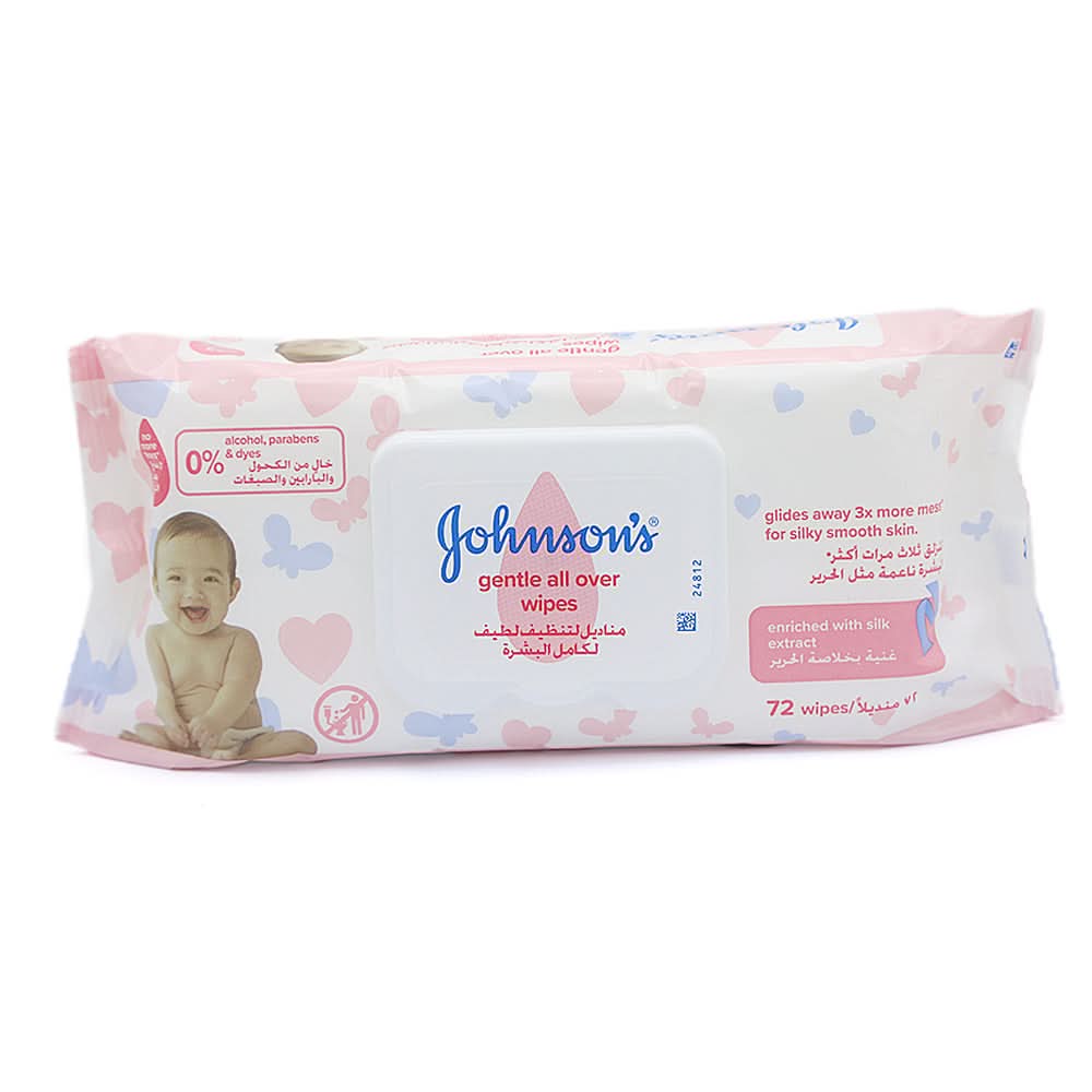 Johnsons Baby Wipes 72'S, Kids, Wipes, Johnsons, Chase Value
