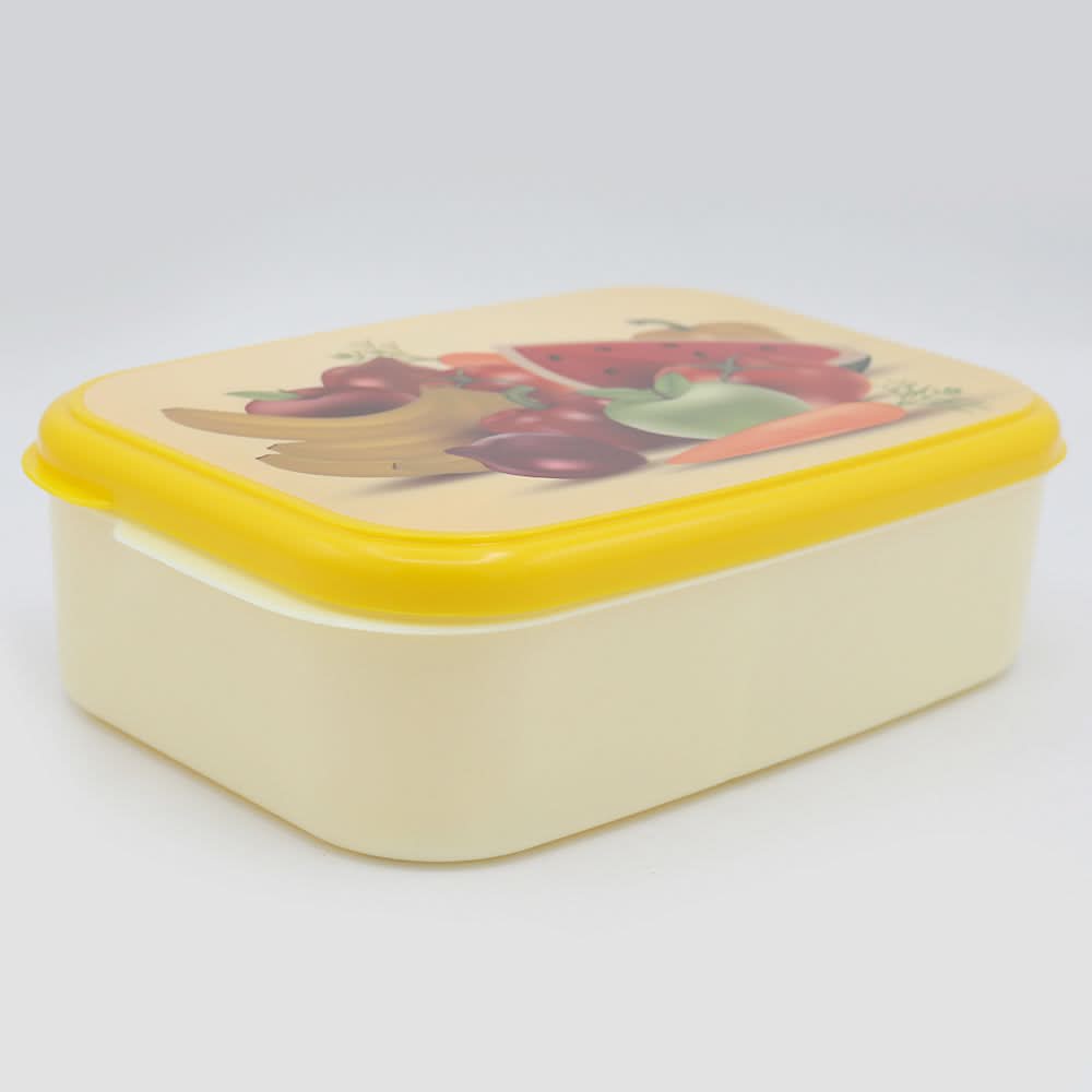 Student's Lunch Box 9801 - Yellow, Kids, Tiffin Boxes And Bottles, Chase Value, Chase Value