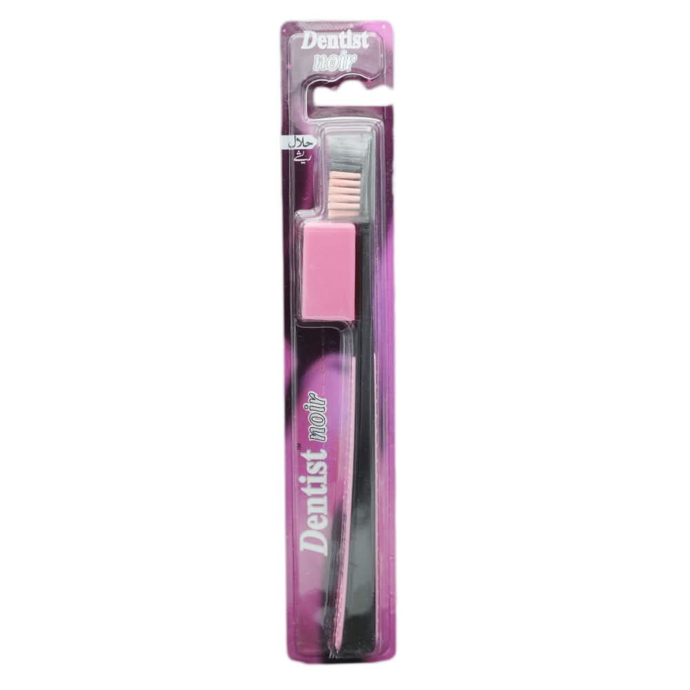 Dentist Noir Tooth Brush - Pink, Beauty & Personal Care, Oral Care, Chase Value, Chase Value