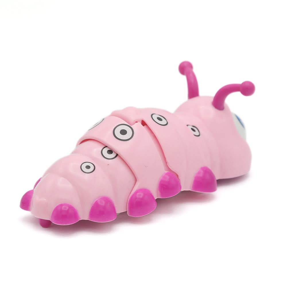 Wind Up Caterpillar - Pink, Kids, Non-Remote Control, Chase Value, Chase Value