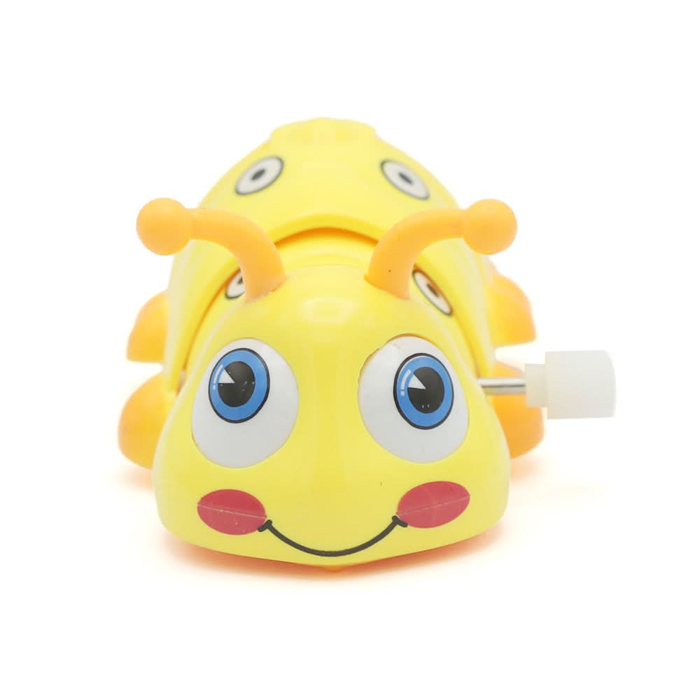 Wind Up Caterpillar - Yellow, Kids, Non-Remote Control, Chase Value, Chase Value