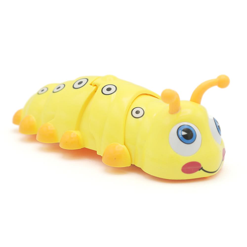 Wind Up Caterpillar - Yellow, Kids, Non-Remote Control, Chase Value, Chase Value