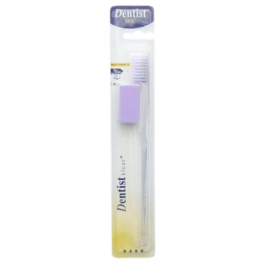 Ezigrip Dentist Klear Tooth Brush - Purple, Beauty & Personal Care, Oral Care, Chase Value, Chase Value