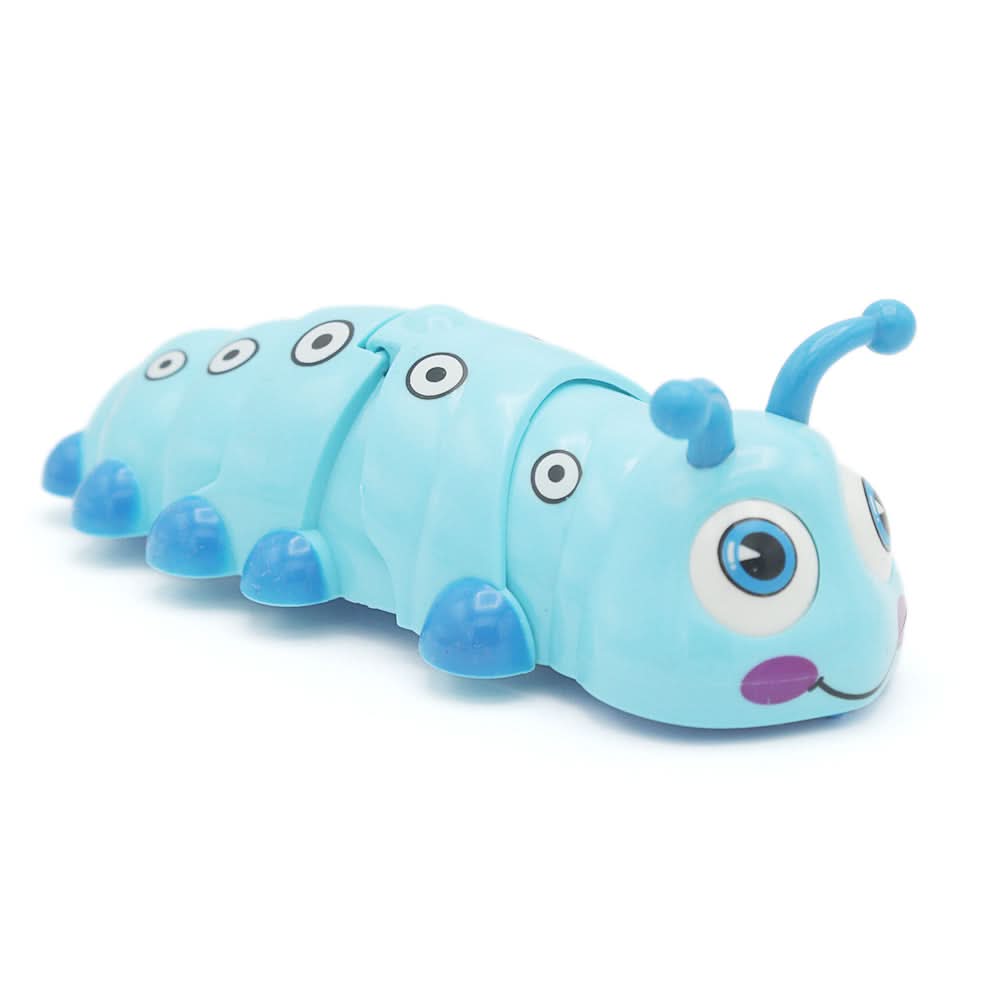 Wind Up Caterpillar - Blue, Kids, Non-Remote Control, Chase Value, Chase Value