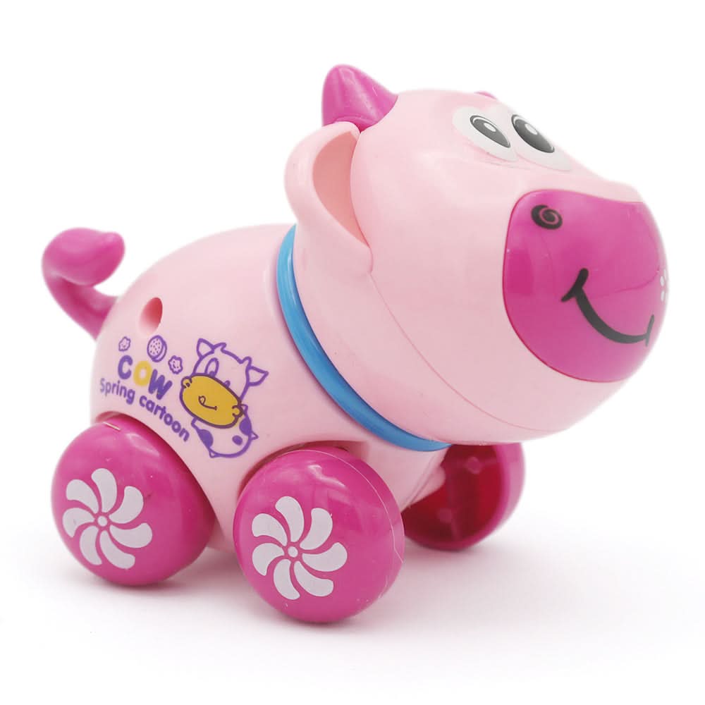 Wind Up Cow - Pink, Kids, Non-Remote Control, Chase Value, Chase Value