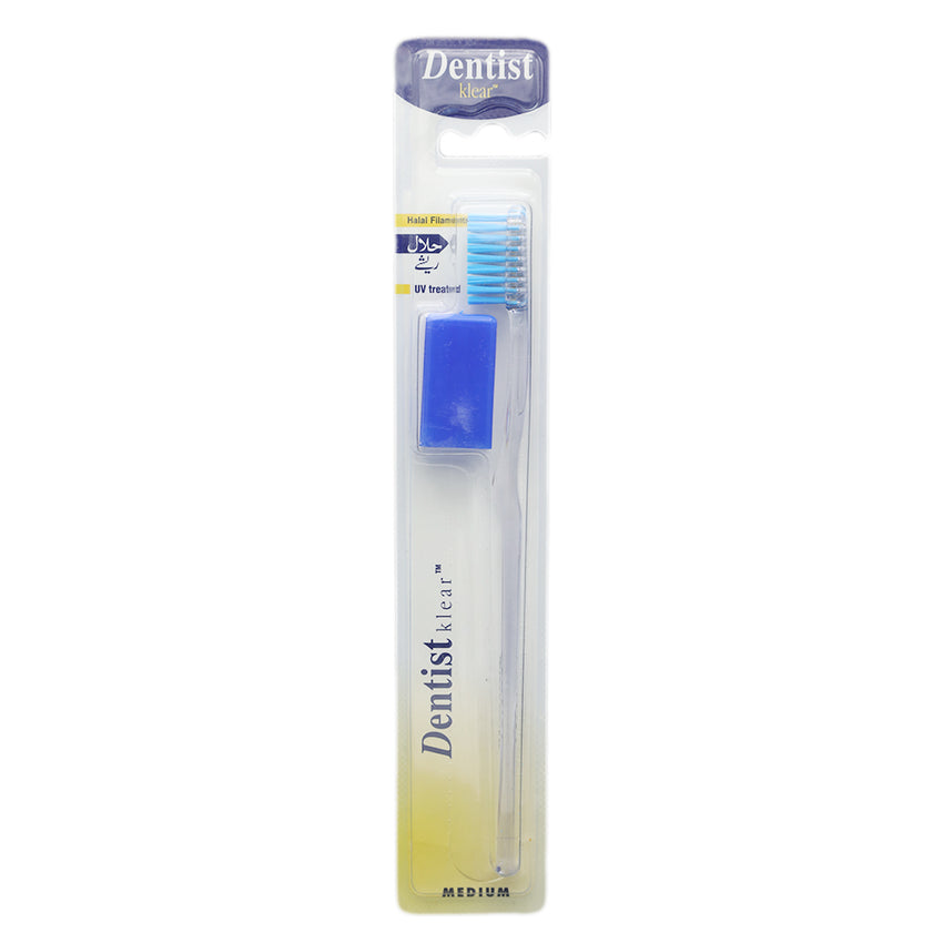 Ezigrip Dentist Klear Tooth Brush - Royal-Blue, Beauty & Personal Care, Oral Care, Chase Value, Chase Value
