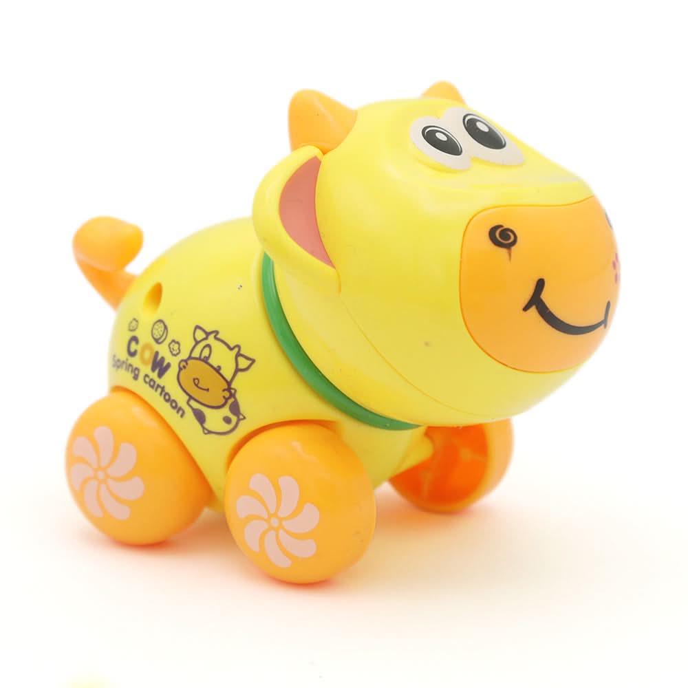 Wind Up Cow - Yellow, Kids, Non-Remote Control, Chase Value, Chase Value