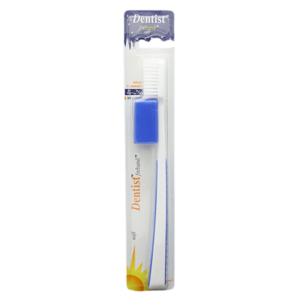 Ezigrip Dentist Frehand Tooth Brush - Royal-Blue, Beauty & Personal Care, Oral Care, Chase Value, Chase Value