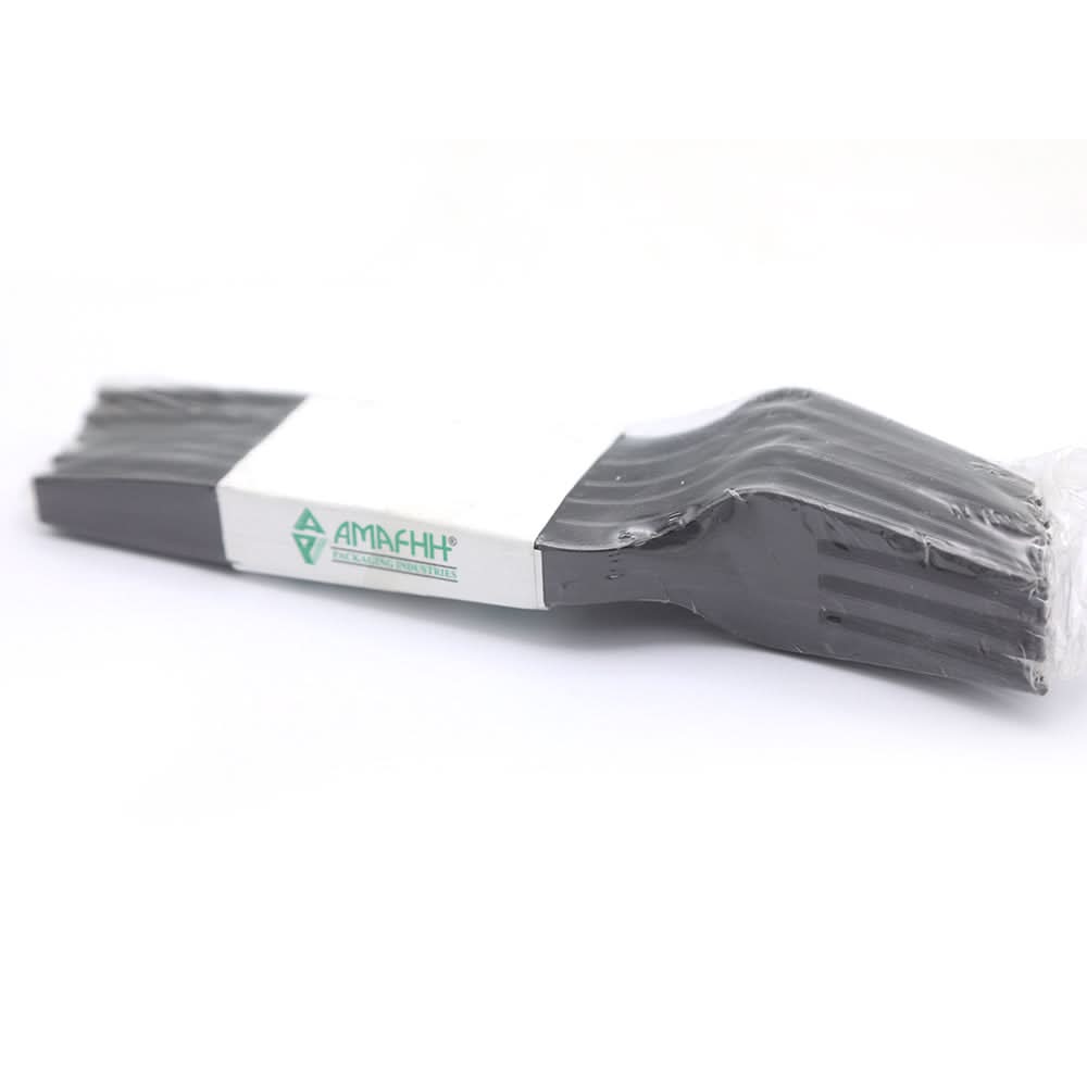 Disposible Black Fork 10 Pcs - Black, Home & Lifestyle, Kitchen Tools And Accessories, Chase Value, Chase Value