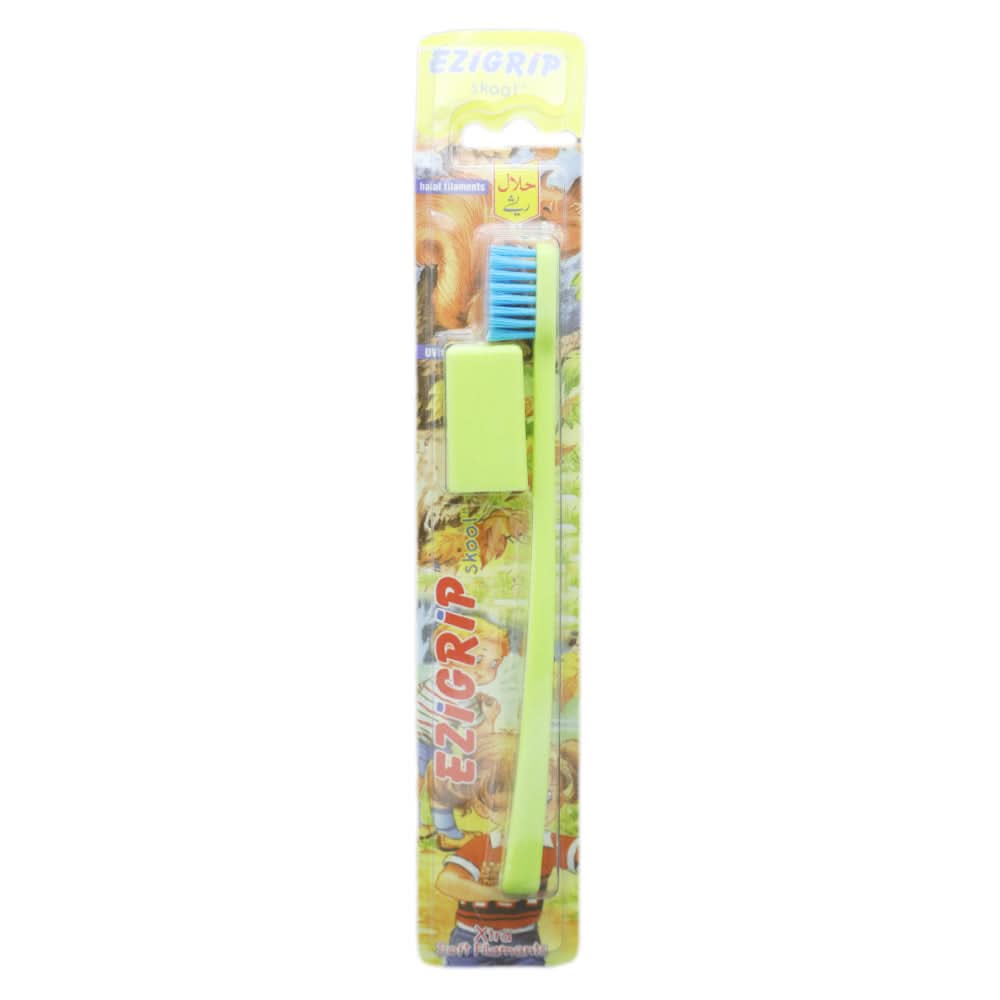 Ezigrip Skool Tooth Brush - Light-Green, Beauty & Personal Care, Oral Care, Chase Value, Chase Value
