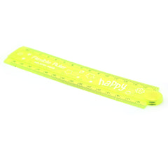 Flexible Ruler 15CM+15CM=30CM 6608 - Green, Kids, Pencil Boxes And Stationery Sets, Chase Value, Chase Value